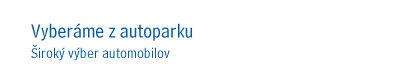 Vyberme z autoparku